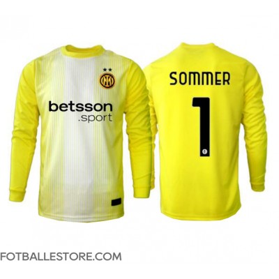 Inter Milan Yann Sommer #1 Keeper Bortedrakt 2025-26 Langermet Inter Milan Yann Sommer #1 Keeper Bortedrakt 2025-26 Langermet